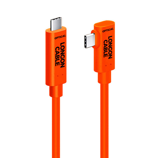 LONGON CABLE Optical Fiber USB3.1 Gen2 TypeC Cable 10Gbps PD60W For Canon R5 R6 R7 R8 SONY A7M5 A7M4 A7M3 ZV-E10 Nikon Z 6 Z7 Z8 SLR Camera Link Cable  LG004