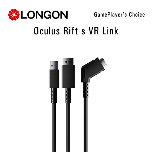 LONGON VR Link Cable For Oculus Rift S Oculus Quest1/2 VR Link Cable Cord