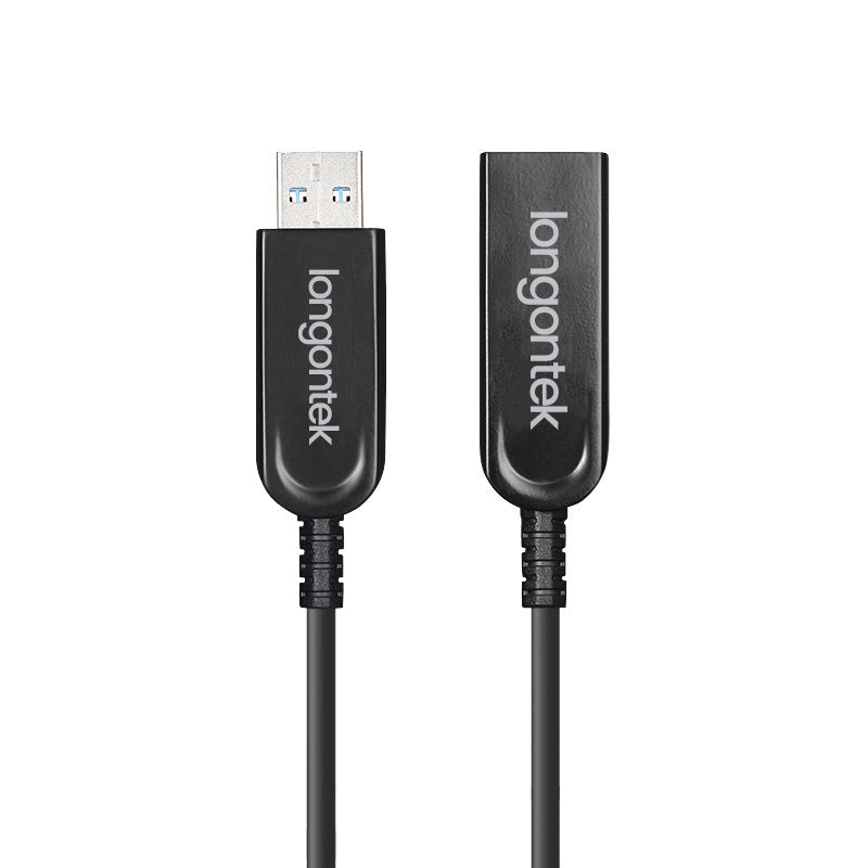 Longontek USB3.1 AM-AF Active Optical Fiber Extension Cable 10G AOC USB A Male To Female Cable Not Backward Compatible Version